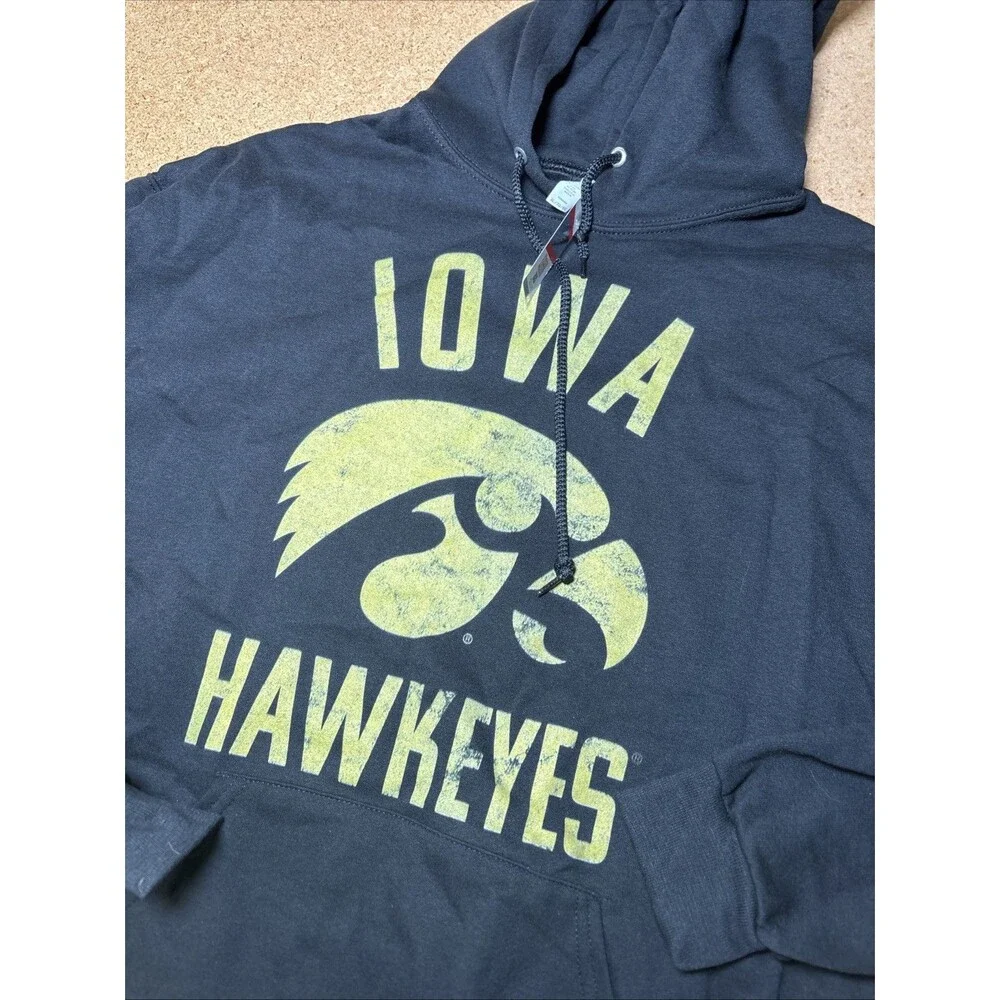 Men's Iowa Hawkeyes XL Hoodie Hooded Sweatshirt D1